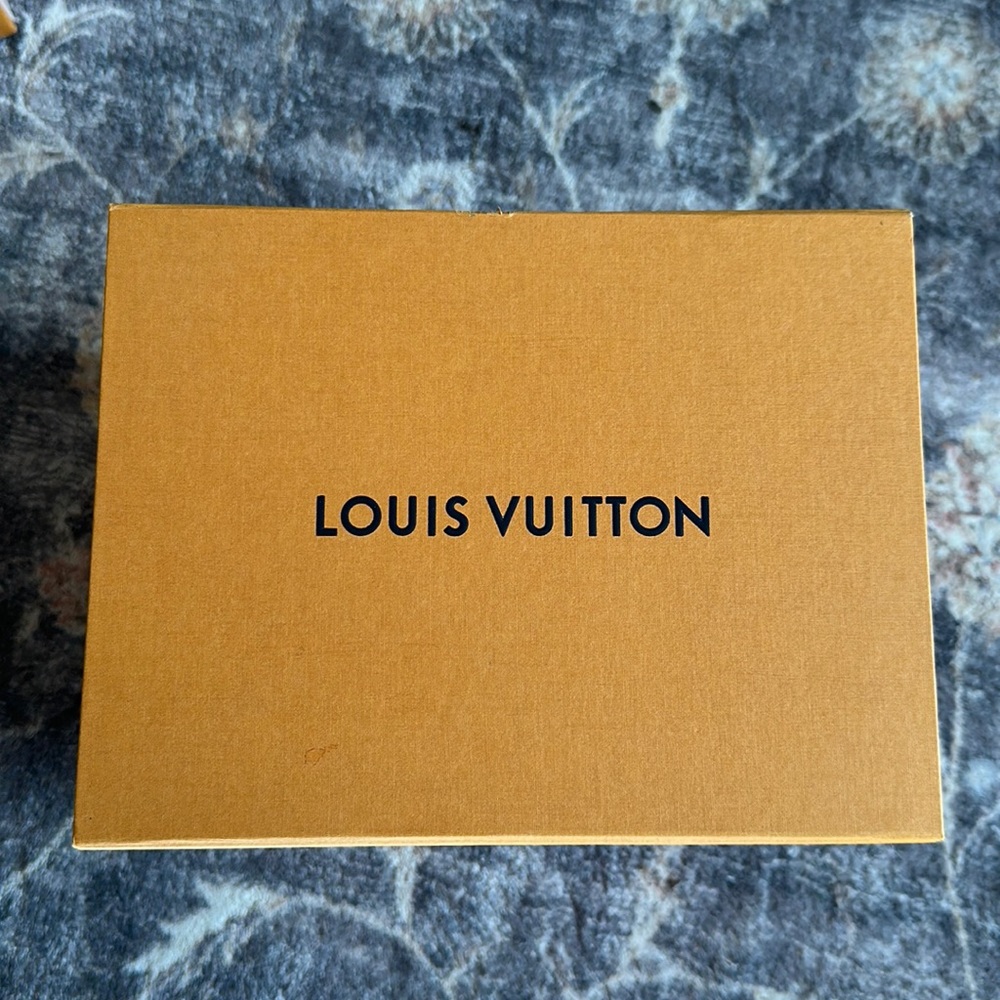 LOUIS VUITTON Magnetic Empty Gift Box with Tissue and Ribbon 🎀